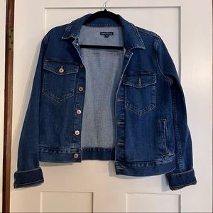 J Crew Mercantile Dark Wash Denim Jacket